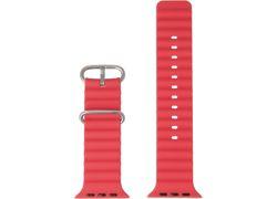 Swissten Apple watch Silicone band Marine straps 42-49mm (Red)