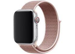 Swissten Rose Gold 42 - 49 mm Apple watch Nylon band