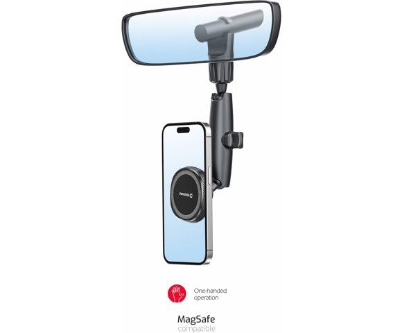 Swissten Rearview Mirror Magnetic Holder - slika 4