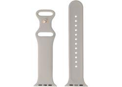 Swissten Apple watch Silicone band 42-49mm (stone gray)