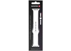 Swissten Apple watch Silicone band 42-49mm (White)