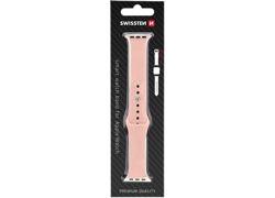 Swissten Apple watch Silicone band 42-49mm (Pink sand)