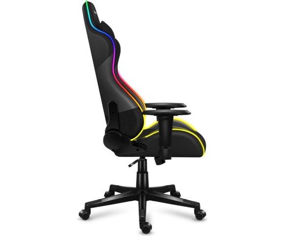 HUZARO FORCE 6.2 BLACK RGB gaming stolica  - slika 4