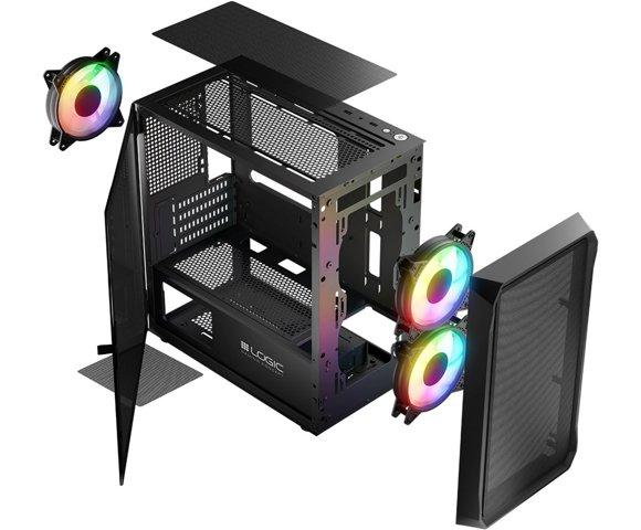 Logic PORTOS ARGB MINI (Black) - slika 3