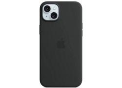Apple iPhone 15 Plus Silicone Case with MagSafe Black