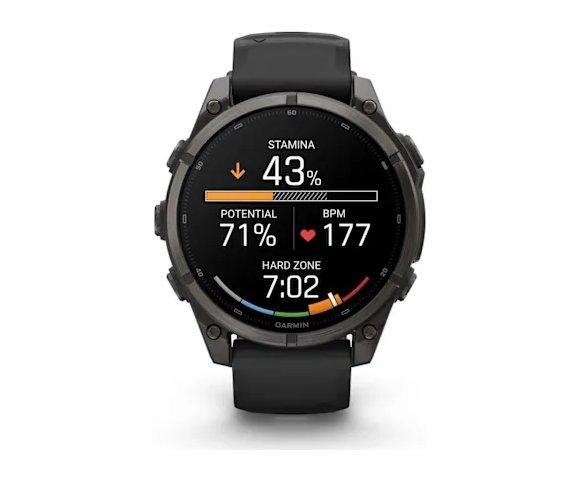 GARMIN Fenix 9 47mm Carbon Grey DLC Titanium smartwatch - slika 4