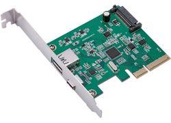 E-GREEN PCI-Express kontroler USB 3.1 Type-A