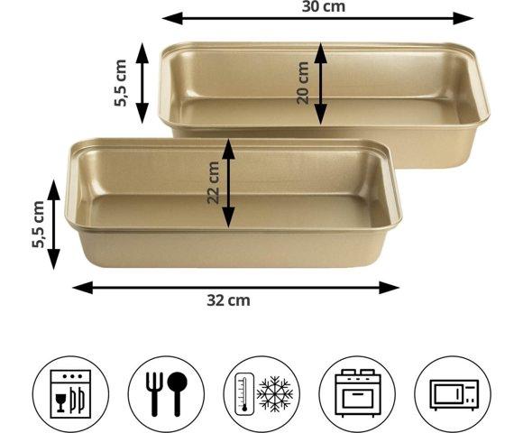 RosMarino Baker Gold set 32x22 cm - slika 5