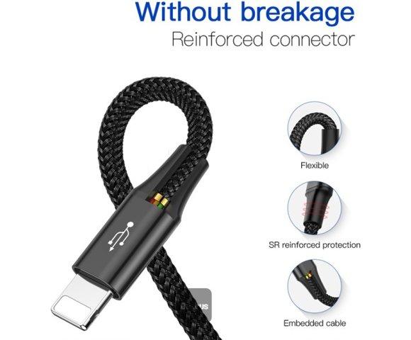 Baseus 4-u-1 kabl - Lightning - Type C - micro USB - slika 5