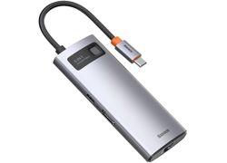 Baseus Metal Gleam 6-u-1 HUB (CAHUB-CW0G)