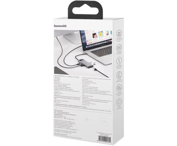 Baseus Metal Gleam 6-u-1 HUB (CAHUB-CW0G) - slika 8