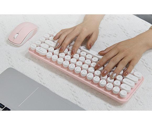 MOFII Bean 2.4G (White-Pink) - slika 3