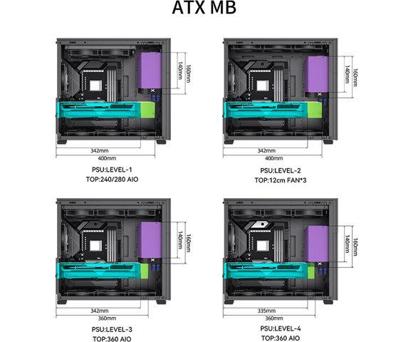 Jonsbo D41 MESH BLACK SC - slika 5