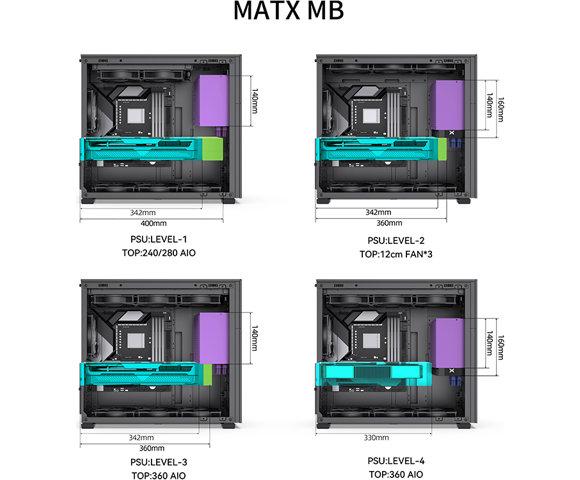 Jonsbo D41 MESH BLACK SC - slika 4