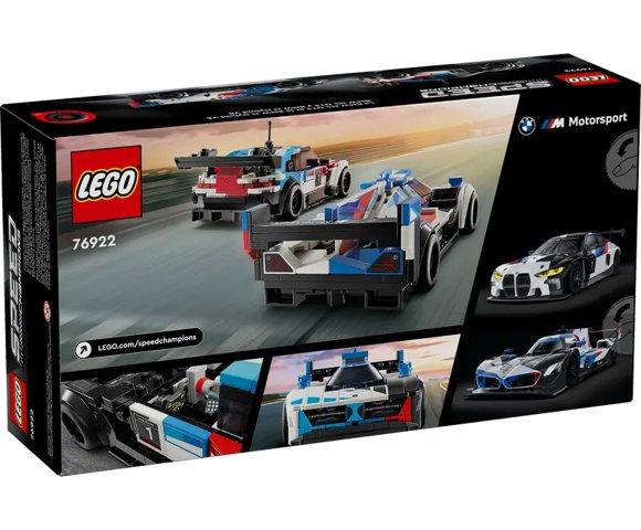 LEGO SPEED CHAMPIONS BMW M4 GT3 and BMW M Hybrid V8 Race Cars (76922) - slika 3
