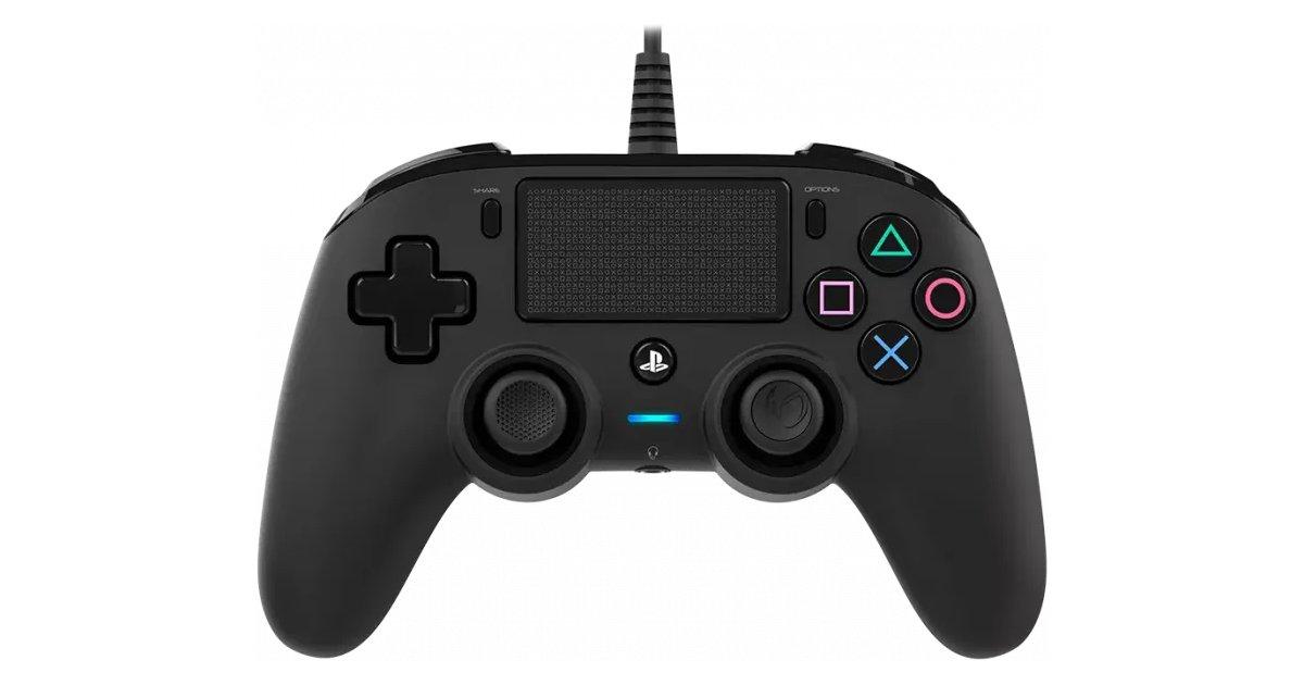 Nacon Wired Compact Controller (Black) - Multicom