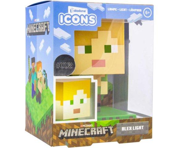Paladone Minecraft Alex Icon Light - slika 2