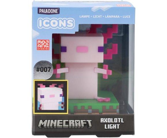 PALADONE Minecraft Axolotl Icon Light - slika 2