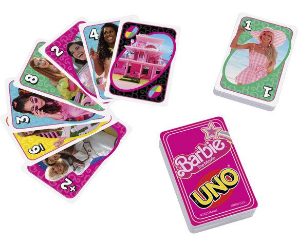 Mattel UNO Barbie Card Game - slika 5