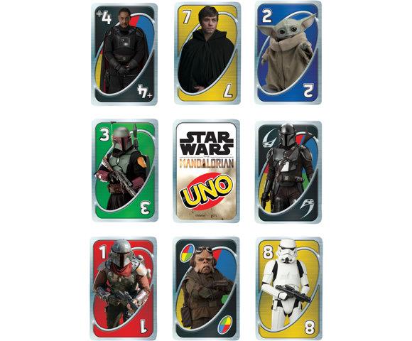 Mattel UNO Star Wars The Mandalorian - slika 6