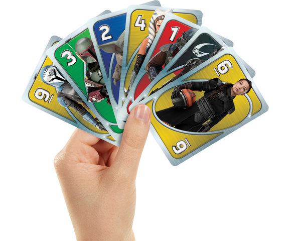 Mattel UNO Star Wars The Mandalorian - slika 3