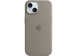 Apple iPhone 15 Silicone Case with MagSafe Clay