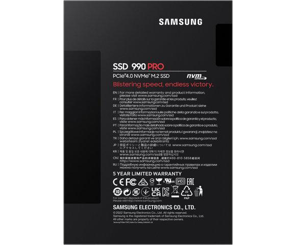 Samsung 990 PRO 4TB - slika 4