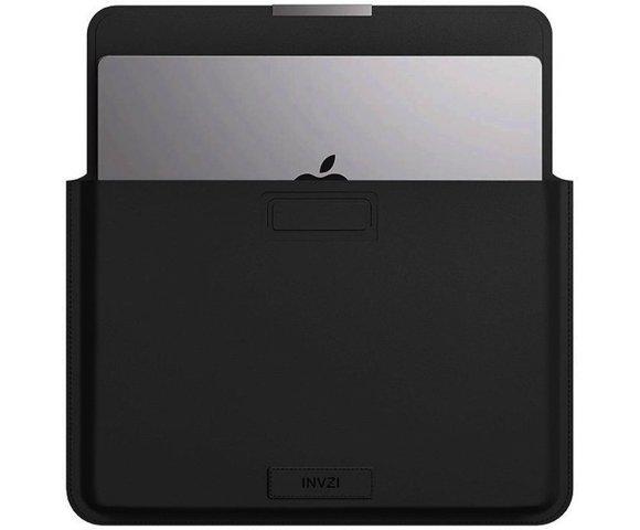 INVZI Leather Case 13/14 MacBook Pro/Air (Black) - slika 2