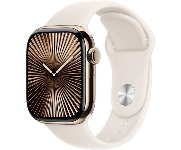 Apple Watch 42mm Sport Band: Starlight Sport Band S / M - slika 2