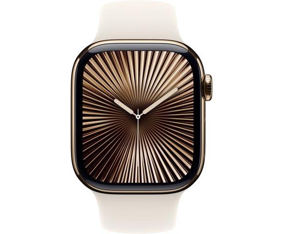 Apple Watch 42mm Sport Band: Starlight Sport Band S / M - slika 3