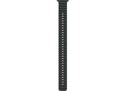 Apple Watch 49mm Band: Black Ocean Band Extension - Natural Titanium Finish