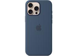 Apple iPhone 16 Pro Max Silicone Case with MagSafe Denim