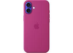 Apple iPhone 16 Plus Silicone Case with MagSafe Fuchsia (Seasonal)