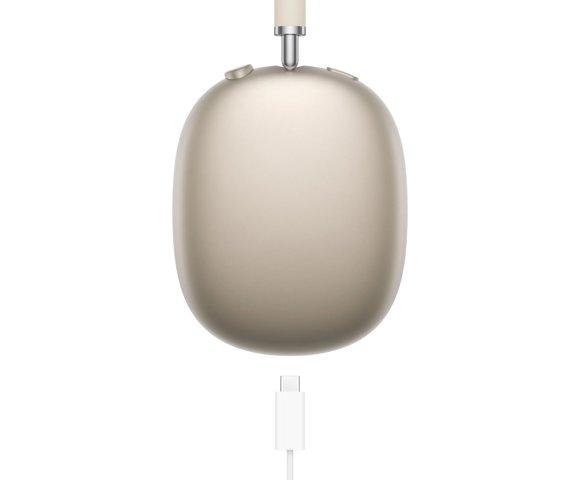 Apple AirPods Max (USB-C) Starlight slušalice - slika 4