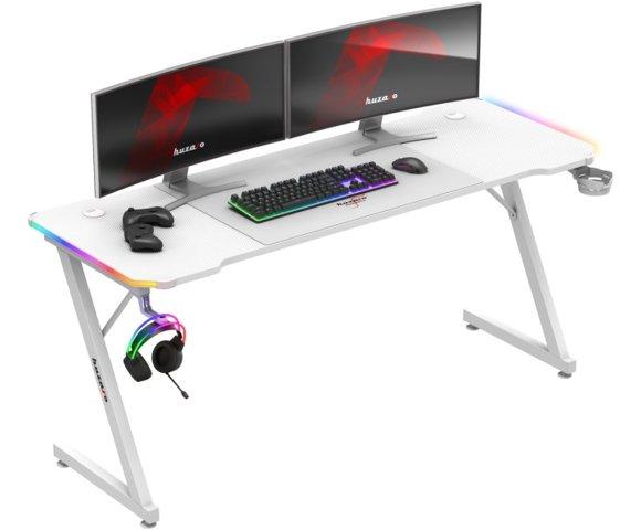 Huzaro HERO 4.8 WHITE gaming sto - slika 2