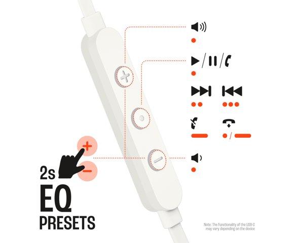 JBL Tune 305C USB (White) slušalice - slika 2