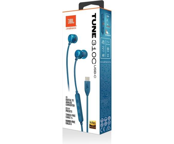 JBL Tune 310C (Blue) slušalice - slika 4