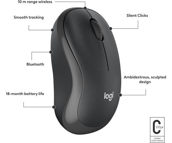 Logitech M240 Graphite miš - slika 6