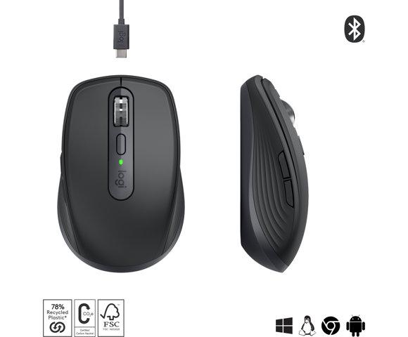 Logitech MX Anywhere 3S Graphite miš - slika 4