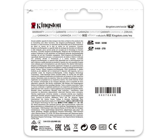 KINGSTON Canvas React Plus SD Card 256GB - slika 2