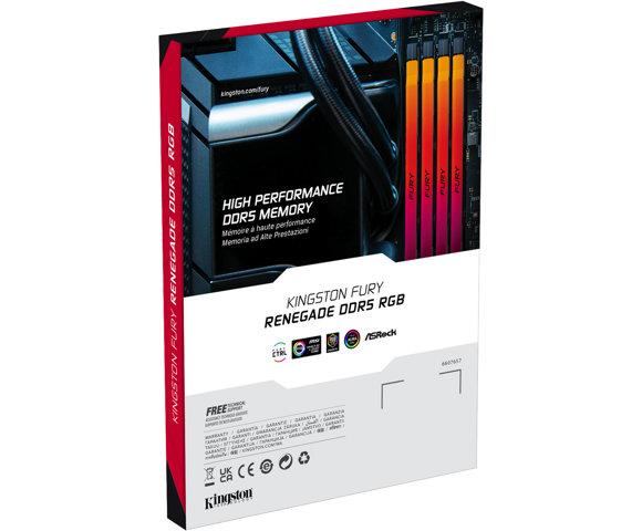 KINGSTON FURY RENEGADE RGB 48GB DDR5 6400MT/s RAM - slika 7