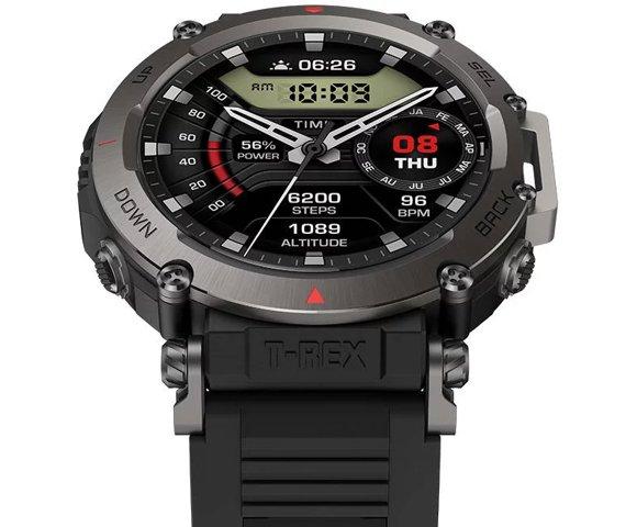 Amazfit T-Rex Ultra (Abyss Black) smartwatch - slika 5