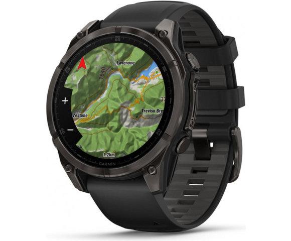 Garmin Fenix 8 47mm Sapphire Titanium Black smartwatch - slika 2