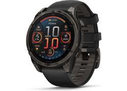 Garmin Fenix 8 47mm Sapphire Titanium Black smartwatch