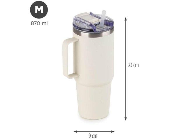 Rosmarino MegaCup 870 ml termos (Bež) - slika 4