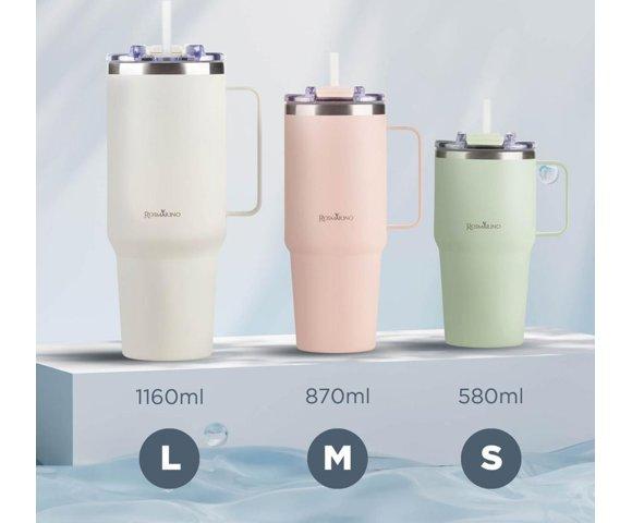 Rosmarino MegaCup 870 ml termos (Bež) - slika 3