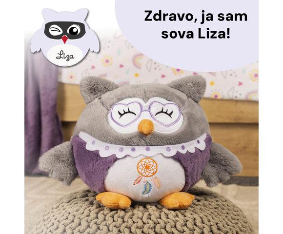 Svilanit 3u1 sovica baba Liza - slika 2