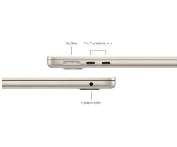 Apple MacBook Air 13 STARLIGHT M2 GPU-8C 16GB 256GB - slika 5