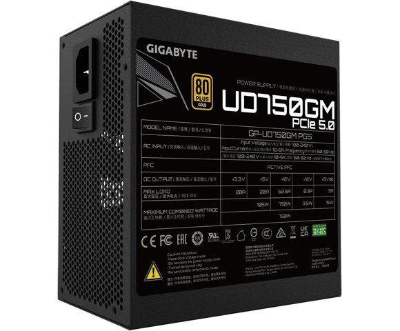 GIGABYTE UD750GM PG5 napajanje - slika 3
