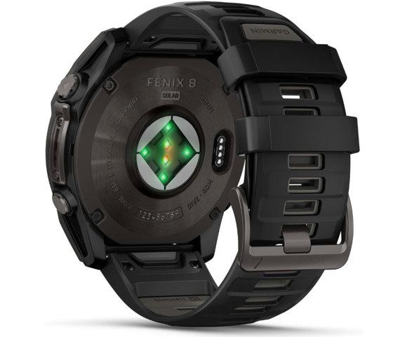 GARMIN Fenix 8 51mm Solar Sapphire smartwatch - slika 3